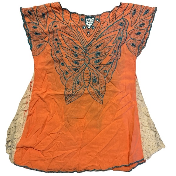 Jen’s Little Pirates Little Lacey Butterfly Tunic Size XL (12) - Picture 5 of 8